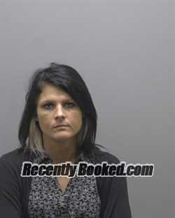 Booking photo from Alamance County, North Carolina