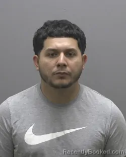 Mugshot of SERGIO ALEXIS BAIRES booked in Alamance County, North Carolina on July 6, 2026