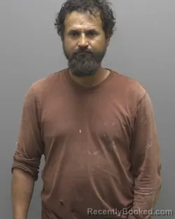 Mugshot of Armando Rivera Aviles booked in Alamance County, North Carolina on August 16, 2026