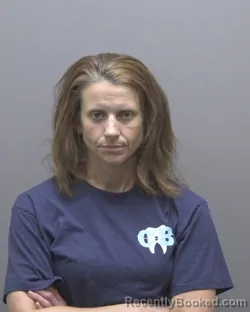 Mugshot of Barbara Kristin Johnson booked in Alamance County, North Carolina on August 17, 2026