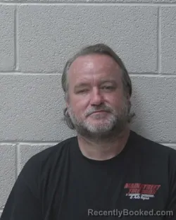 Mugshot of Nathaniel Jason Greene booked in Alexander County, North Carolina on August 12, 2026