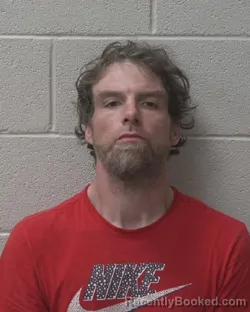 Mugshot of James Michael Chambers booked in Alexander County, North Carolina on September 16, 2026