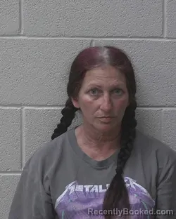 Mugshot of TRICIA DIANE WARREN booked in Alexander County, North Carolina on April 7, 2026