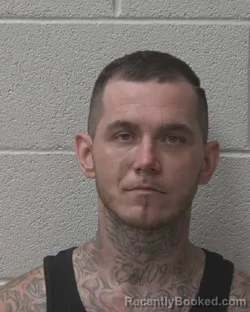 Mugshot of MATTHEW BLAIR RICHIE booked in Alexander County, North Carolina on July 16, 2026