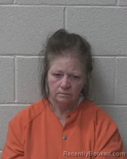 Mugshot of ANGELA SCOTT BLEVINS booked in Alexander County, North Carolina on May 11, 2026