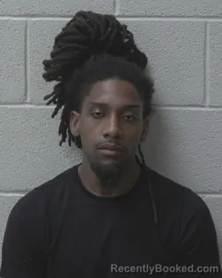 Mugshot of JACQUEZ MARKIE BURRELL booked in Alexander County, North Carolina on April 4, 2026