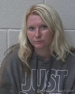 Mugshot of Stephanie Rasnick booked in Alexander County, North Carolina on August 1, 2026