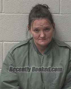Booking photo from Alexander County, North Carolina