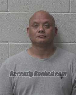 Booking photo from Alexander County, North Carolina