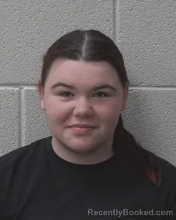 Mugshot of Brooklynn Hawkins booked in Alexander County, North Carolina on October 15, 2026