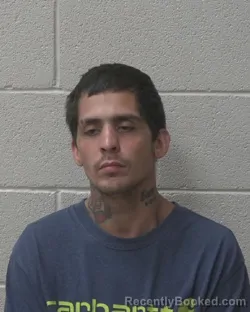 Mugshot of Levi Travis Jessee booked in Alexander County, North Carolina on September 16, 2026
