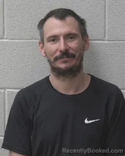 Mugshot of NATHAN TODD VALLINI booked in Alexander County, North Carolina on June 22, 2026