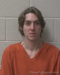 Mugshot of Rhyne Michael Docalavich booked in Alexander County, North Carolina on August 7, 2026