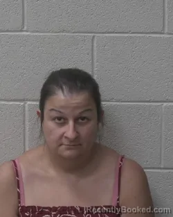 Mugshot of Helen Dalton Marks booked in Alexander County, North Carolina on August 28, 2026