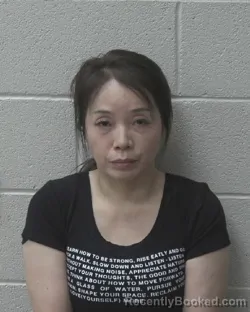 Mugshot of Yuxiang Huang booked in Alexander County, North Carolina on September 15, 2026