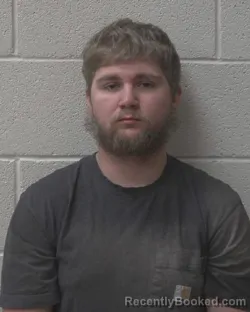 Mugshot of Gage Isaac Wagoner booked in Alexander County, North Carolina on October 20, 2026