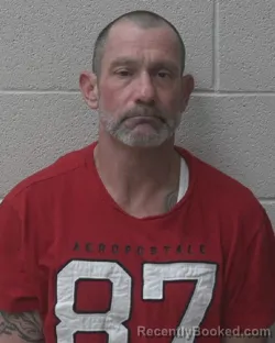 Mugshot of Jeffrey Arthur Noble booked in Alexander County, North Carolina on October 21, 2026