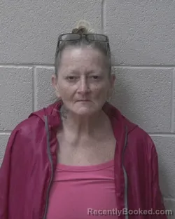 Mugshot of AMY DENISE PENNELL booked in Alexander County, North Carolina on April 20, 2026