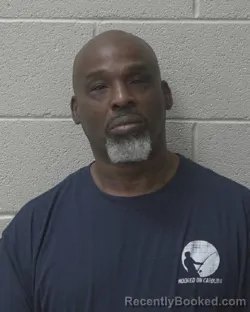 Mugshot of MICHAEL LEE PERRY booked in Alexander County, North Carolina on March 28, 2026