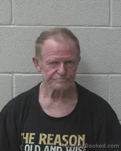 Mugshot of Ronald Del Crotts booked in Alexander County, North Carolina on August 8, 2026