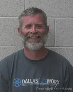 Mugshot of Dallas Tyson Meadlock booked in Alexander County, North Carolina on August 14, 2026