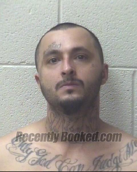 Booking photo from Alexander County, North Carolina