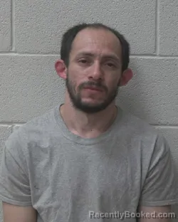 Mugshot of Anthony Lee Fox booked in Alexander County, North Carolina on August 10, 2026