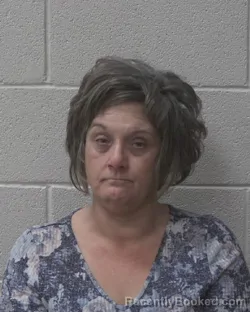 Mugshot of DONNA LYNN HOWELL booked in Alexander County, North Carolina on March 28, 2026