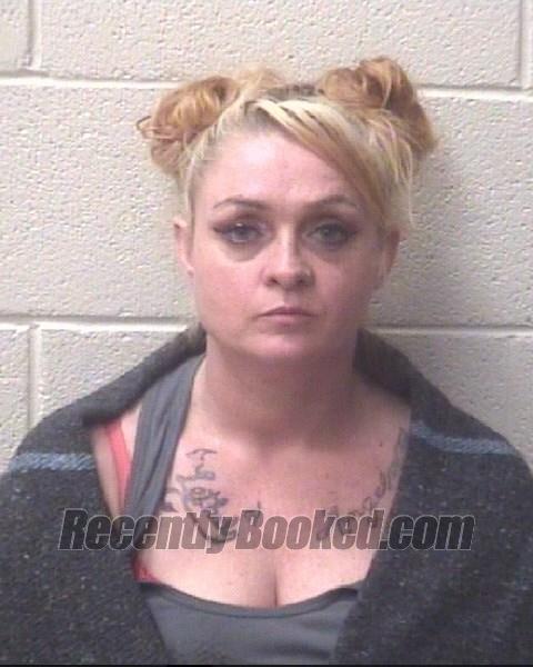 Booking photo from Alexander County, North Carolina