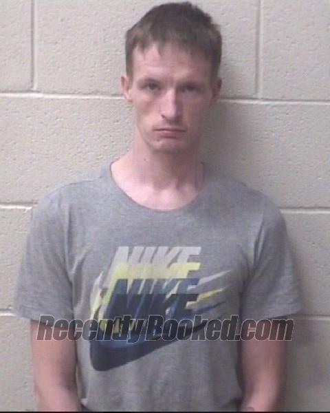 Booking photo from Alexander County, North Carolina