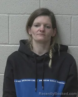 Mugshot of KADEE MAE KORTE booked in Alexander County, North Carolina on March 29, 2026