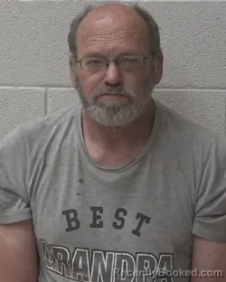 Mugshot of Kenneth Alan Korte booked in Alexander County, North Carolina on July 31, 2026