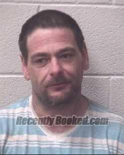 Booking photo from Alexander County, North Carolina