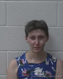 Mugshot of Alisha Marie Fox booked in Alexander County, North Carolina on August 19, 2026