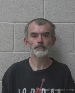 Mugshot of Paul Brandon Winebarger booked in Alexander County, North Carolina on October 9, 2026