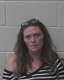 Mugshot of Kimberly Marie Stanton booked in Alexander County, North Carolina on September 13, 2026