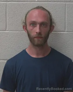 Mugshot of AUSTIN YOUNG CUNNINGHAM booked in Alexander County, North Carolina on July 29, 2026