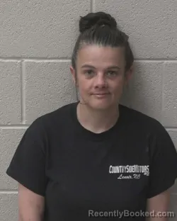 Mugshot of CHRISTINA DAWN HATCHER booked in Alexander County, North Carolina on April 6, 2026