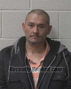 Booking photo from Alexander County, North Carolina