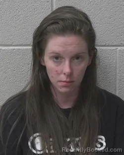 Mugshot of Sarah Whitney Varner booked in Alexander County, North Carolina on October 18, 2026