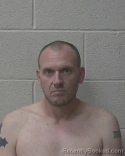 Mugshot of Andrew Jamison White booked in Alexander County, North Carolina on August 27, 2026
