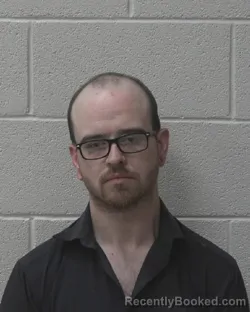 Mugshot of JONATHAN TYLER OXENTINE booked in Alexander County, North Carolina on May 4, 2026