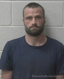 Mugshot of James Kyle Greene booked in Alexander County, North Carolina on September 18, 2026