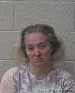 Mugshot of Latasha Leann Weatherhead booked in Alexander County, North Carolina on October 25, 2026