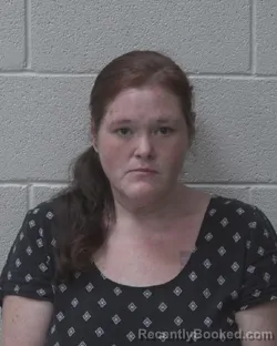 Mugshot of Kristen Hamby Taylor booked in Alexander County, North Carolina on October 1, 2026
