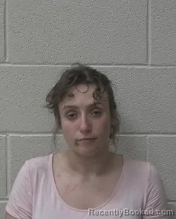 Mugshot of JADA LEANN SMILEY booked in Alexander County, North Carolina on April 16, 2026