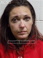 Booking photo from Amador County, California