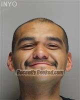 Booking photo from Inyo County, California