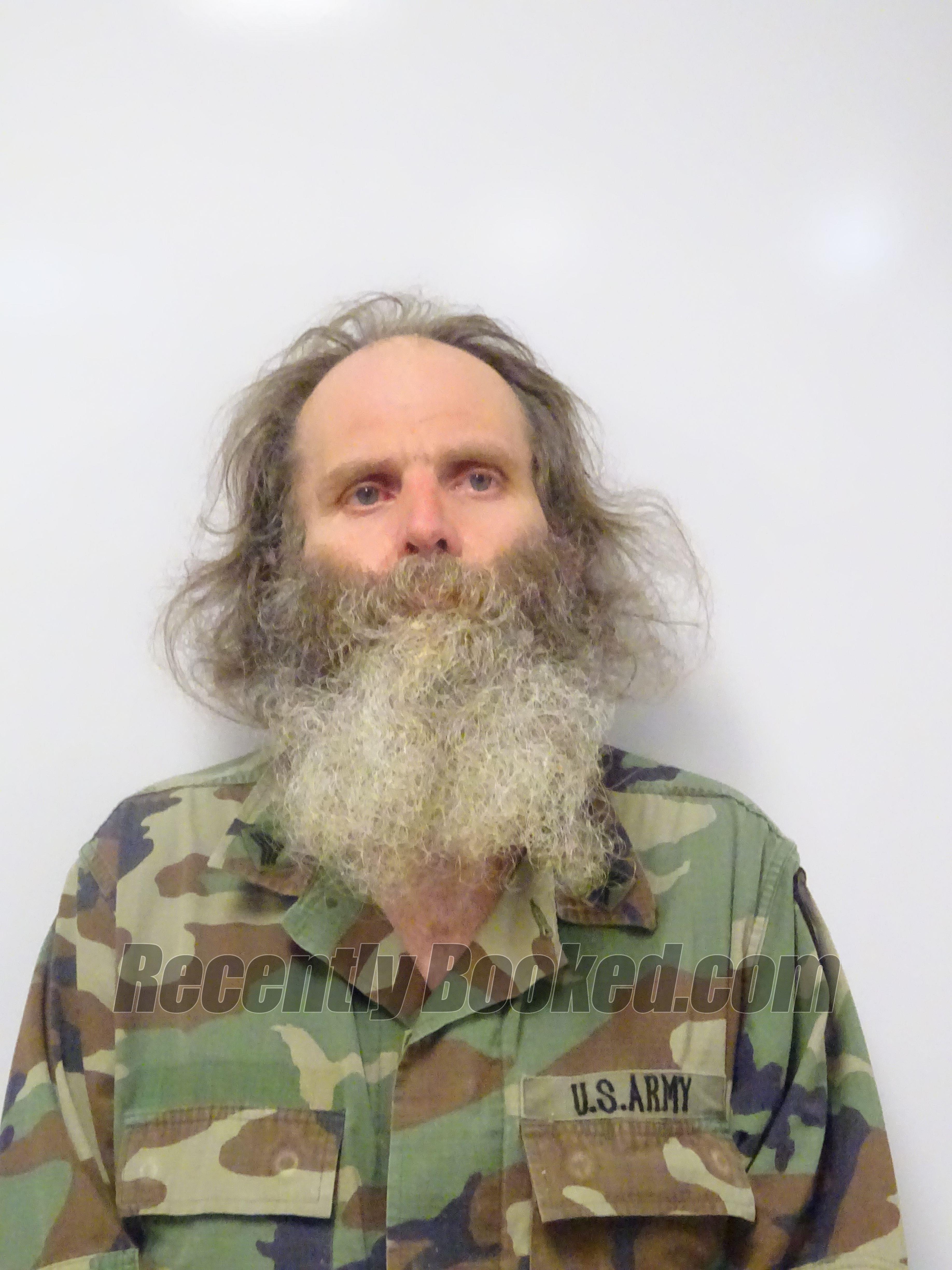 Booking photo from Lake County, California