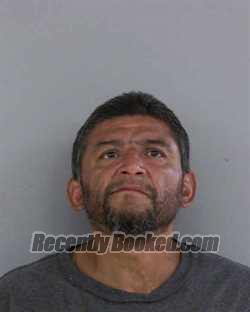 Booking photo from Madera County, California